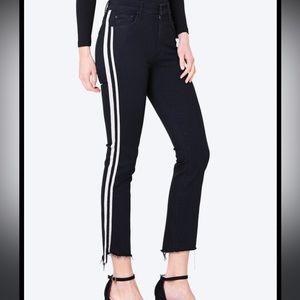 MOTHER Insider Crop Step Fray